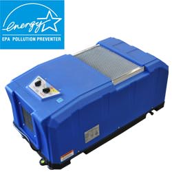 An energy efficient Energy Star rated crawl space dehumidifier installed in OR
