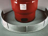 Our water heater flood protection system for basements in Newberg