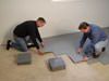 Basement Floor Matting & Vapor Barrier Tiles for carpeting and floor finishing in Vancouver WA, Eugene, Portland, Beaverton, Salem, OR