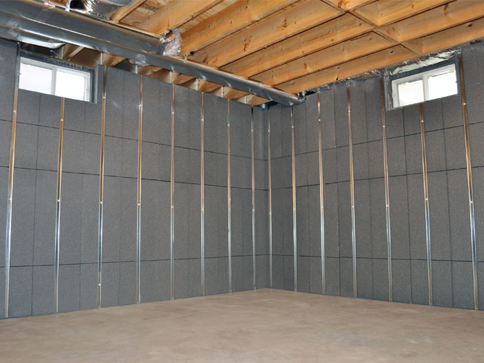 Insulated Basement Wall Panels, Basement Styrofoam Insulation Wall Thickness