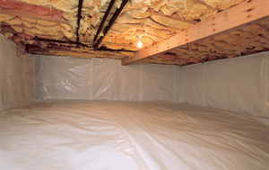 CleanSpace® vapor barrier after in Vancouver