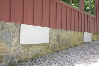 Airtight crawl space doors in Newberg