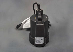 floor sucker sump pump used for dry basements in McMinnville