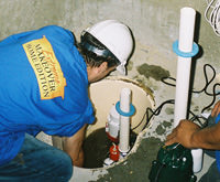 installing a sump pump and backup sump pump system in Prineville, OR