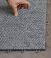 Interlocking carpeted floor tiles available in Bend, Oregon