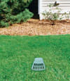A buried gutter drain downspout extension installed in a The Dalles home
