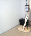 basement wall product and vapor barrier for Salem wet basements