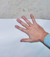 closeup of a plastic basement wall covering on concrete in Troutdale